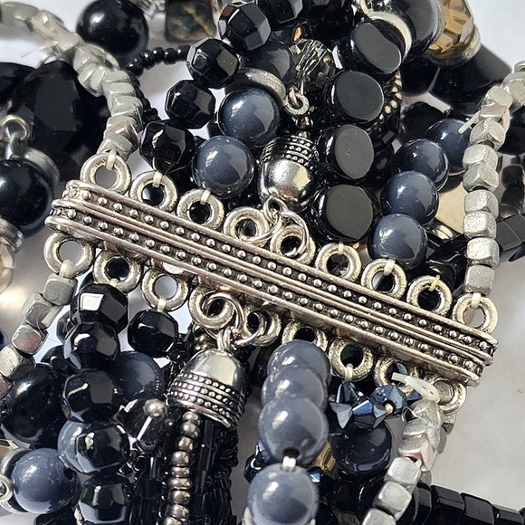 Boho Multi Strand Statement Bracelet - Picture 5 of 8